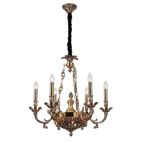 Люстра подвесная LUCIA TUCCI Firenze Antique Gold Firenze 1781.6.2 Antique Gold